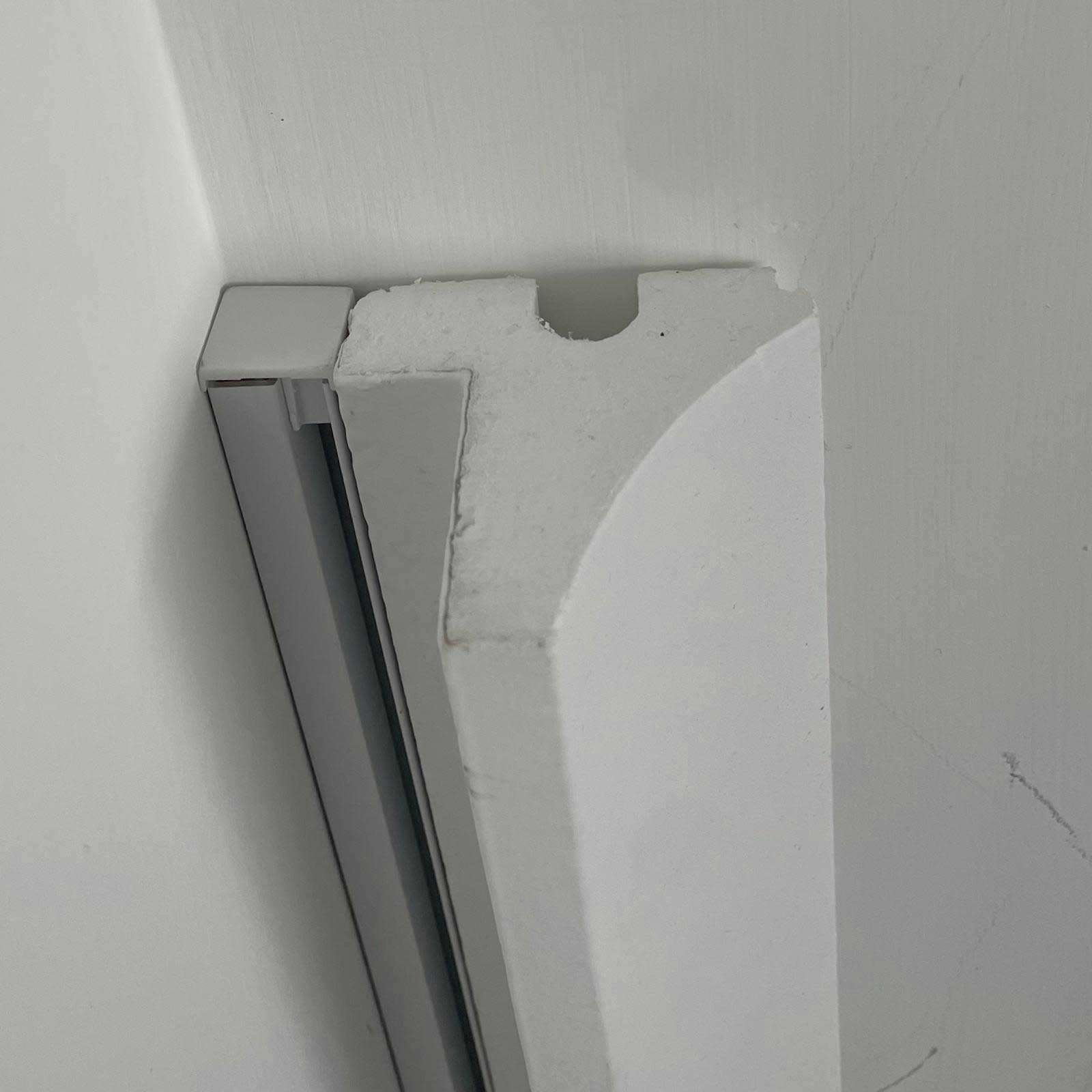ELS94 Cornice Copri-Binario da soffitto per Sistema Appendi-Quadri a LED standard